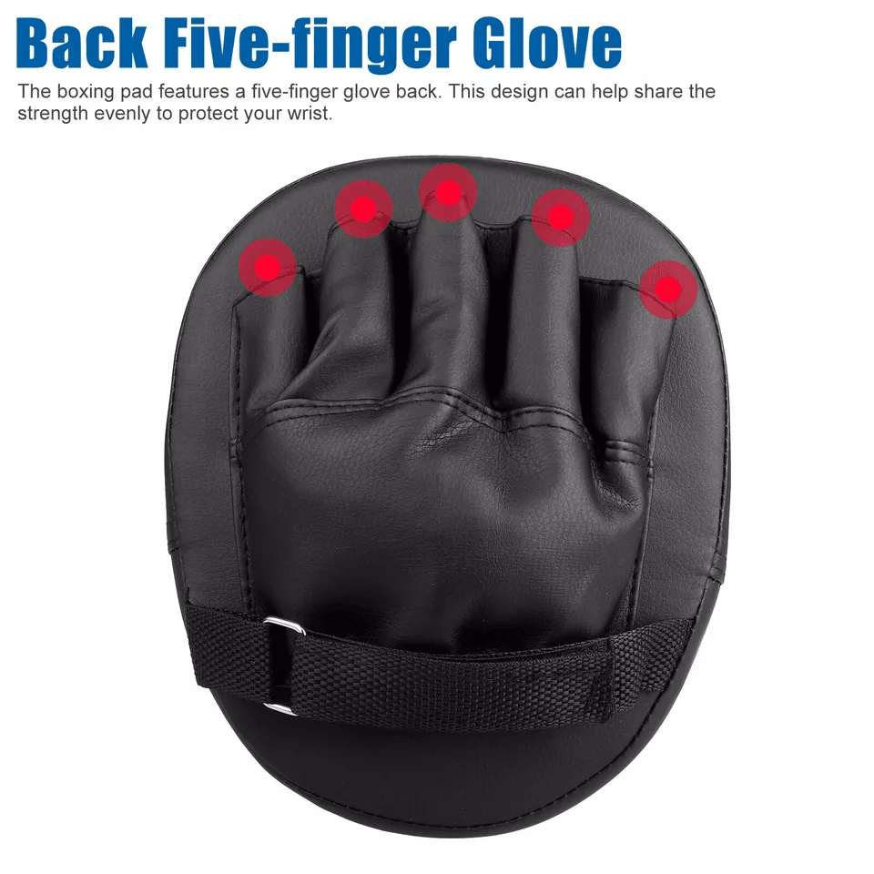2PCS MMA Boxing Punching Mitts  Sparring Gloves  Kick Target Focus Training Pads 4