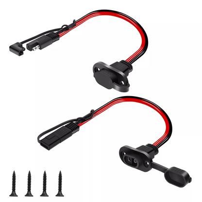 Adapter Battery Connector Cable, Quick Connector Harness, Plug to Female Socket