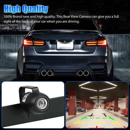 HD Car Reverse Backup Night Vision Camera Waterproof Rear View Parking Cam For Trucks  CarsWide Ang 5