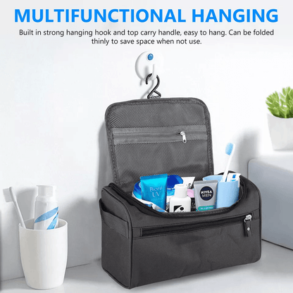 Men Women Travel Toiletry Bag Wash Kit Shaving Makeup Organizer Case 2
