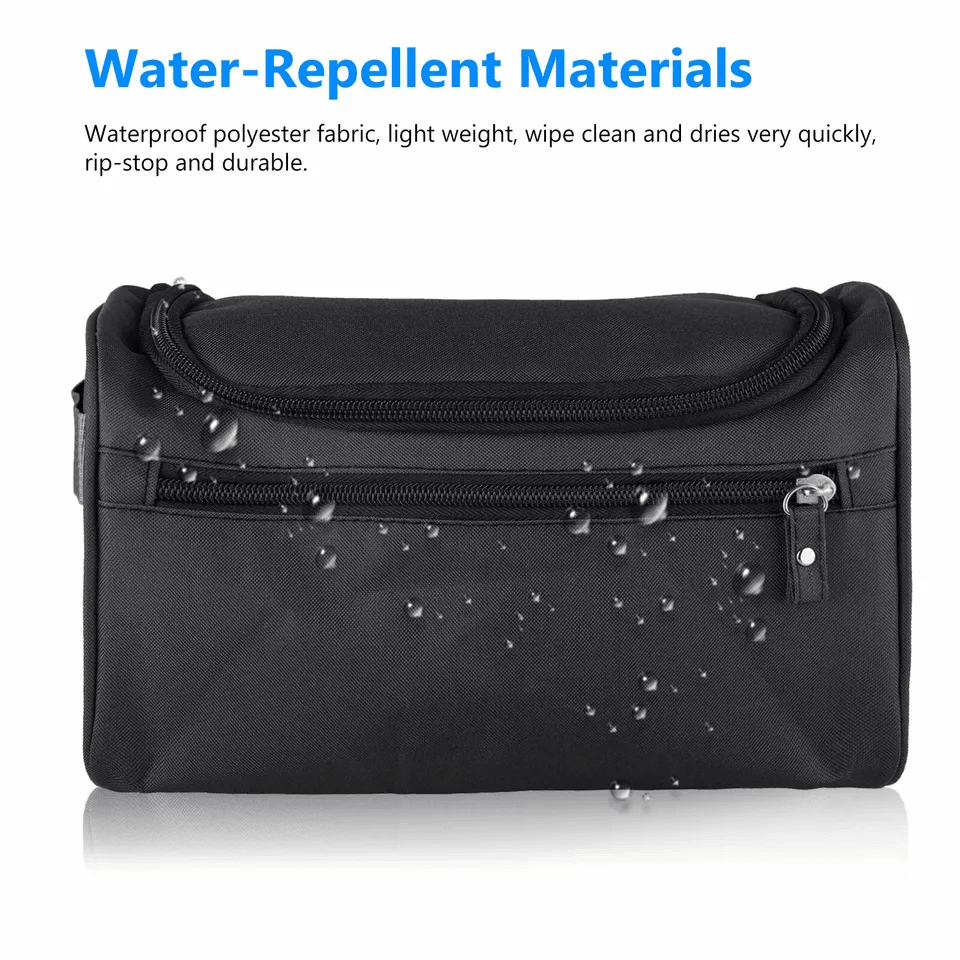 Men Women Travel Toiletry Bag Wash Kit Shaving Makeup Organizer Case 1