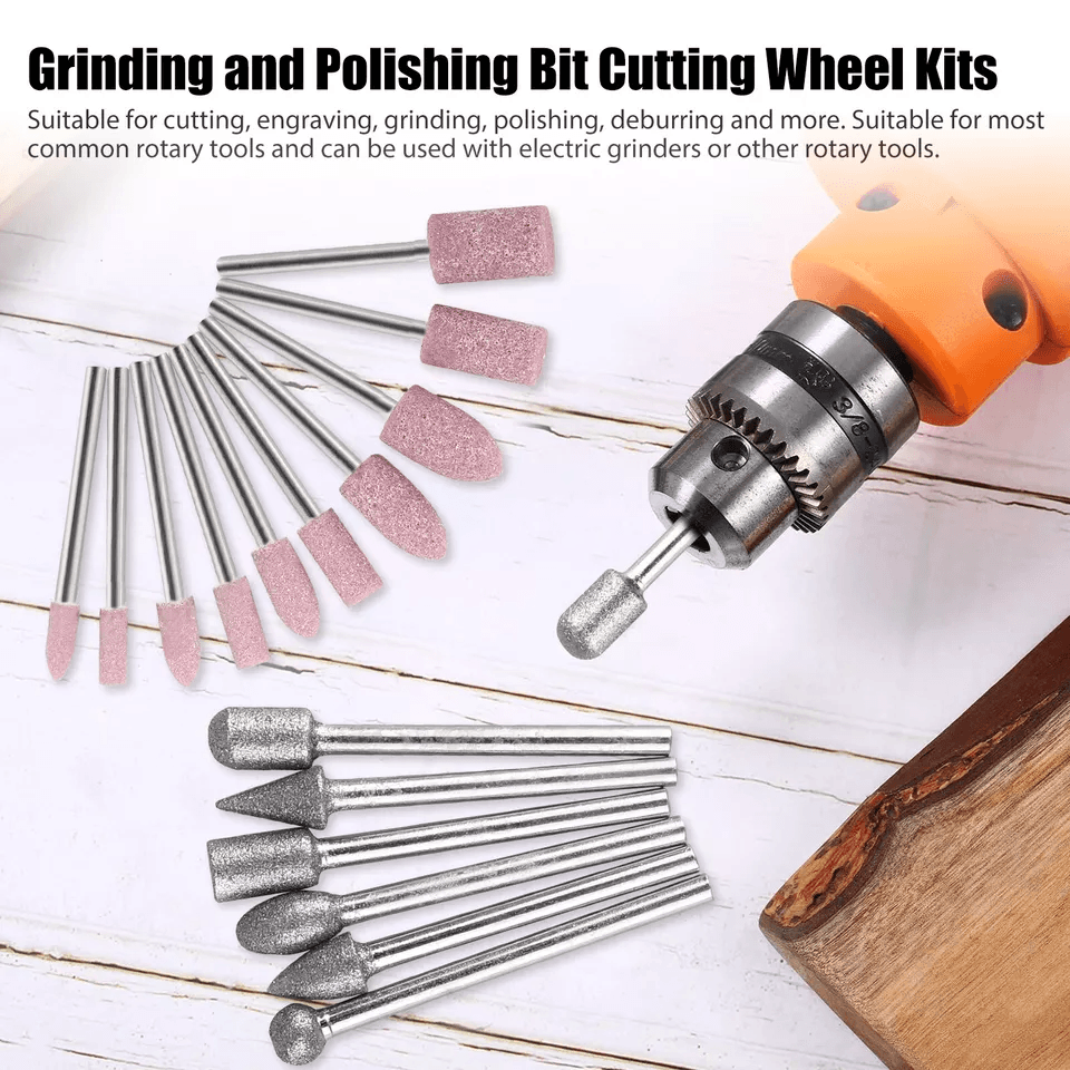 42Pcs Rotary Tool Bit Set For Dremel Glass Grinding Cutting Carving Polishing Kit For Metal Stone C 4