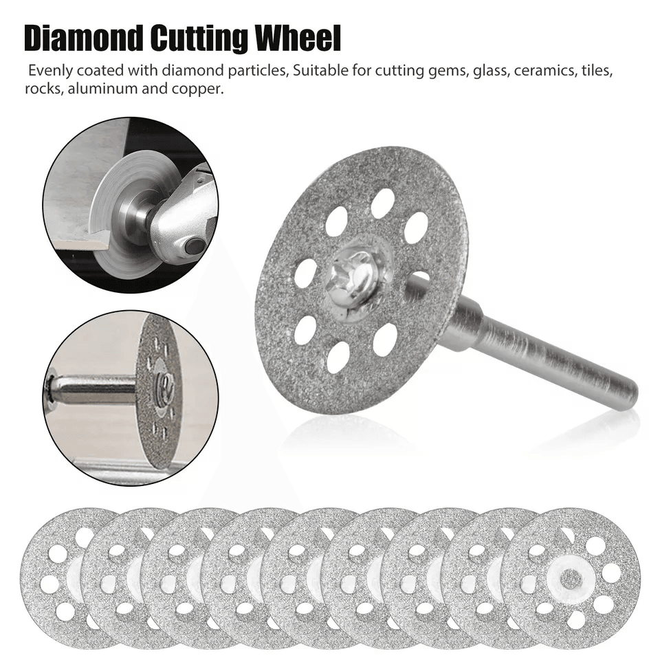 42Pcs Rotary Tool Bit Set For Dremel Glass Grinding Cutting Carving Polishing Kit For Metal Stone C 3