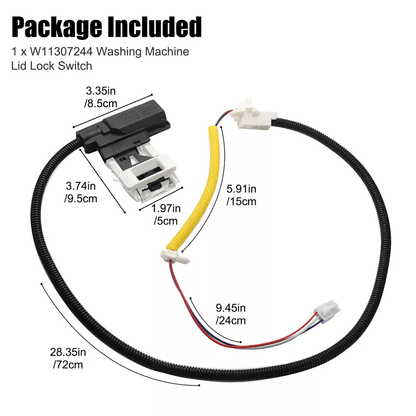 Lid Lock Switch For Whirlpool  Maytag Washers 0
