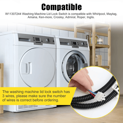 Lid Lock Switch For Whirlpool  Maytag Washers 4