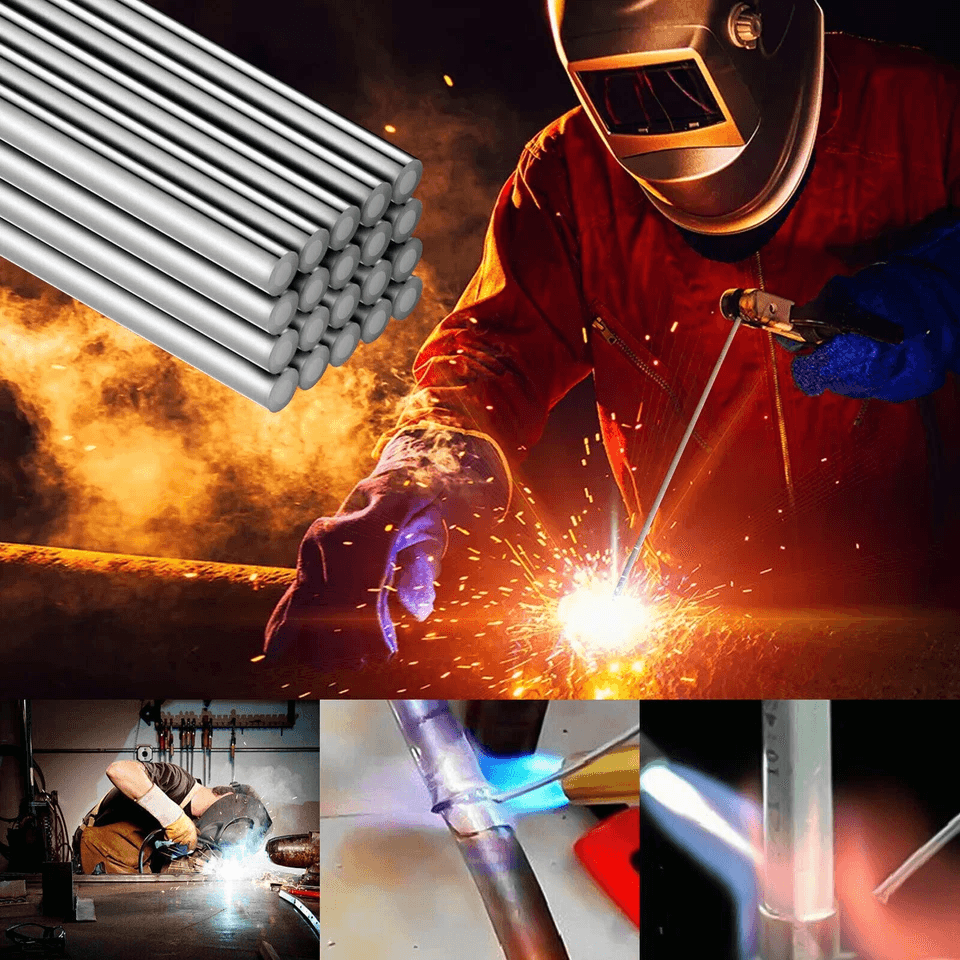 LowTemperature FluxCored Aluminum Melt Welding Rods For Metal Brazing And Repair No Flux Needed Hig 4