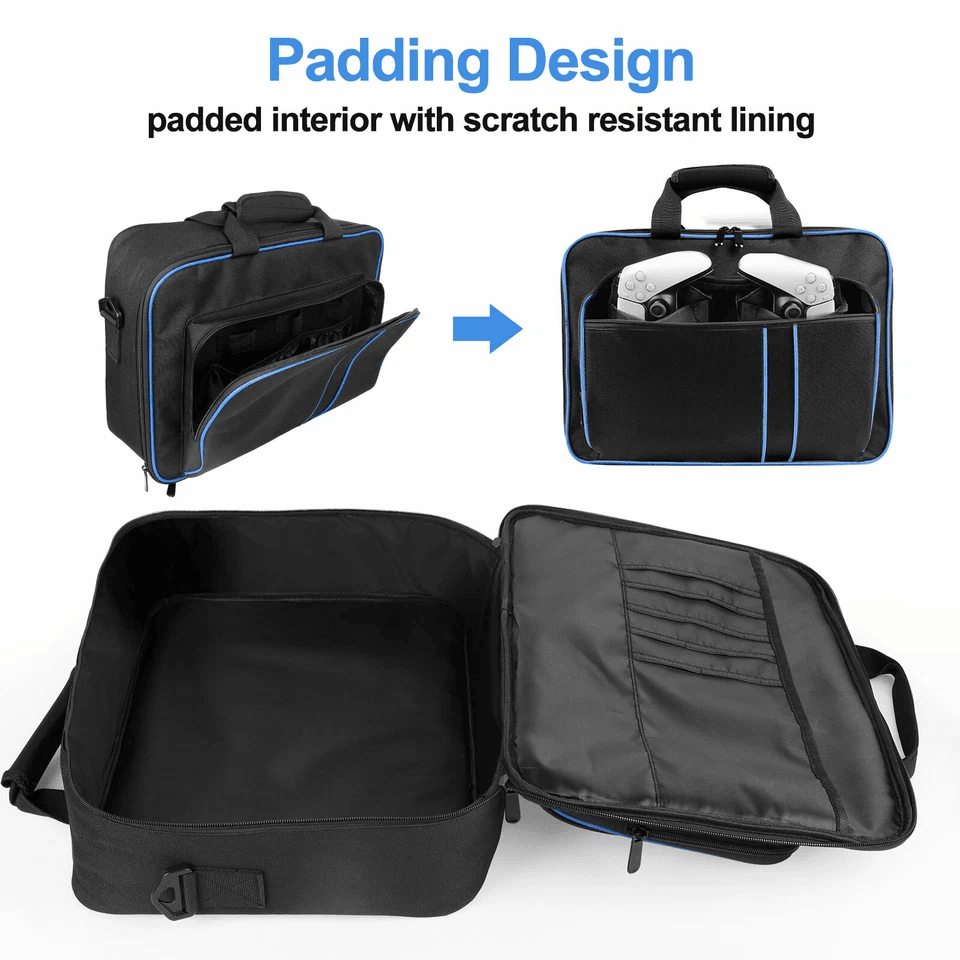 Travel Carrying Bag For PS5 Console Protective Case Travel Handbag With Storage For Game Accessorie 3