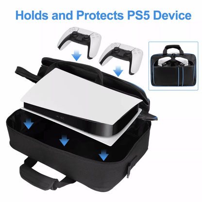 Travel Carrying Bag For PS5 Console Protective Case Travel Handbag With Storage For Game Accessorie 1