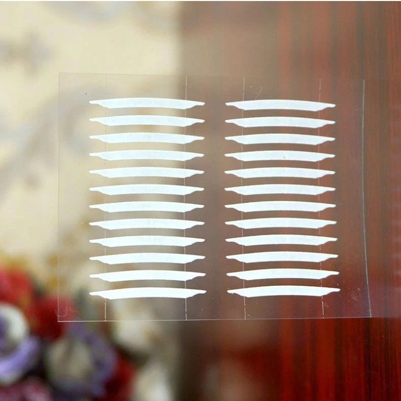 Double-Sided Invisible Thin Eyelid Tape, Clear Adhesive Sticker for Lift & Hold