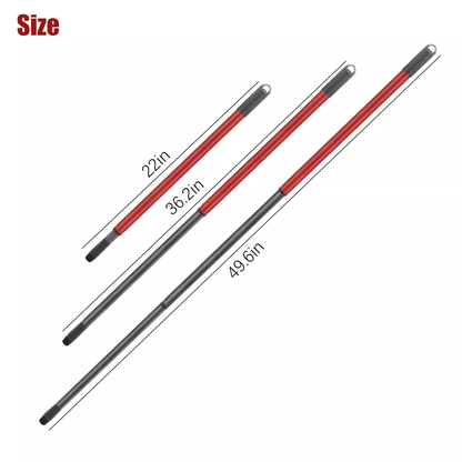Telescopic Rotary Mop Stick Handle Replacement For Cedar EasyWring Floor Cleaning Adjustable Iron P 10