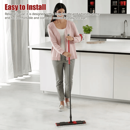 Telescopic Rotary Mop Stick Handle Replacement For Cedar EasyWring Floor Cleaning Adjustable Iron P 4