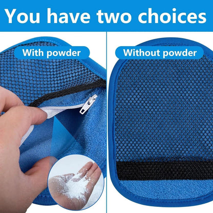 Sand Remover Mitt Beach Soft Sand Removal Bag  Wipe Off Cleaner For Easy SandFree Skin 2