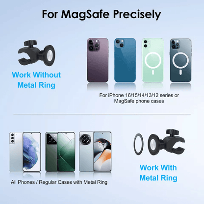 Magnetic Phone Holder For Treadmill  Bike MagSafe Mount 3