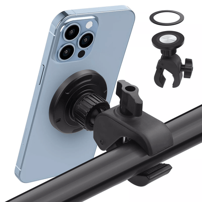 Magnetic Phone Holder for Treadmill & Bike, MagSafe Mount