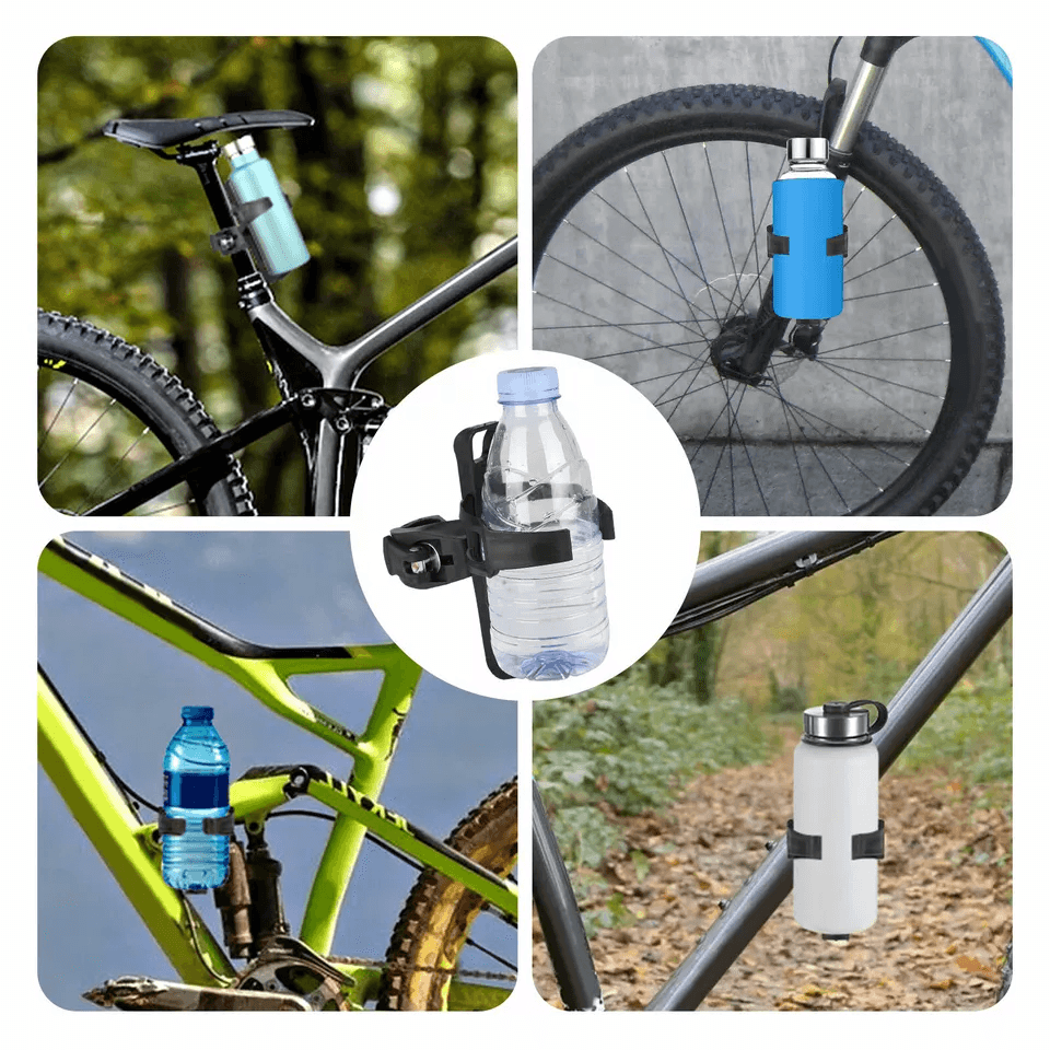 Bicycle Cup Drink Holder For Water Bottles Cycling Handlebar Mount For Bike  Travel Mugs 3