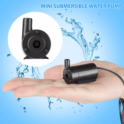 Mini Submersible Water Pump Quiet Motor For Home Fountain Pond Use 2
