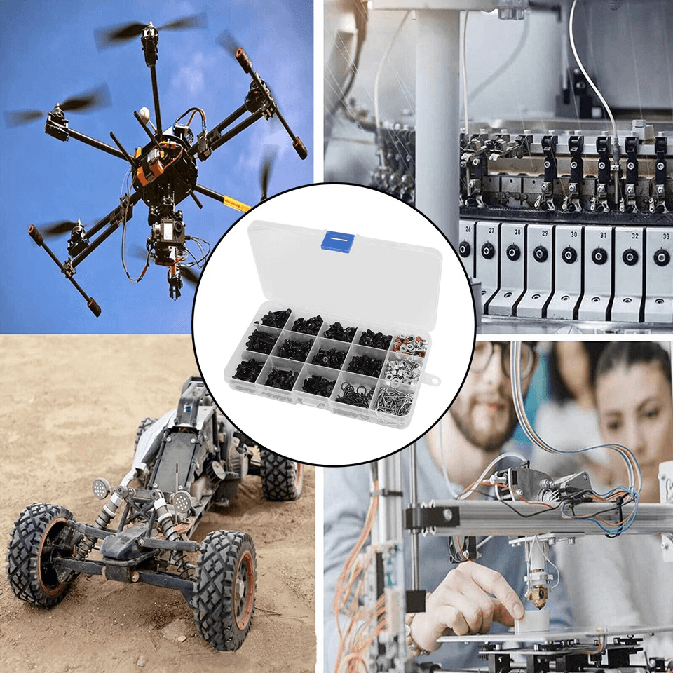 Metal RC Screws Kit Tool For RC Car Crawler Universal Fix Repair Set 3