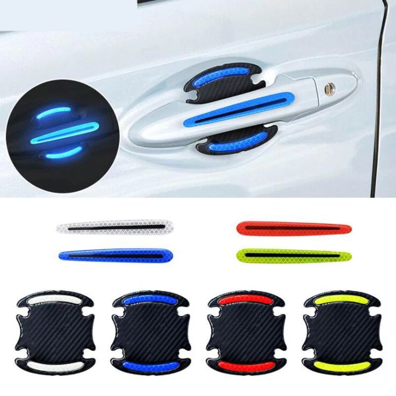 Universal Car Door Handle Protector Film Stickers ScratchResistant For Tata Aria Bolt Indica Nexon  2