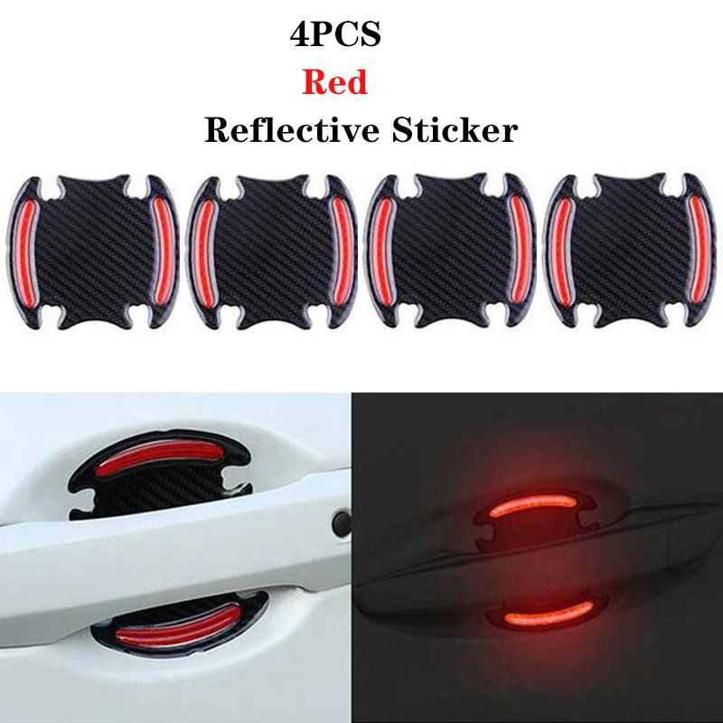 Universal Car Door Handle Protector Film Stickers ScratchResistant For Tata Aria Bolt Indica Nexon  10
