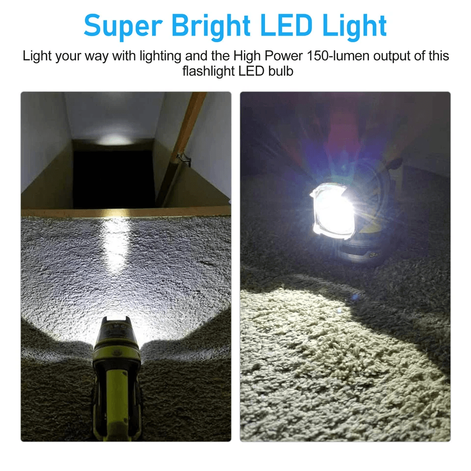 3V White LED Flashlight Bulb Upgrade For C And D Cell Model PR Flange Flashlights Torch Lamp Replac 1