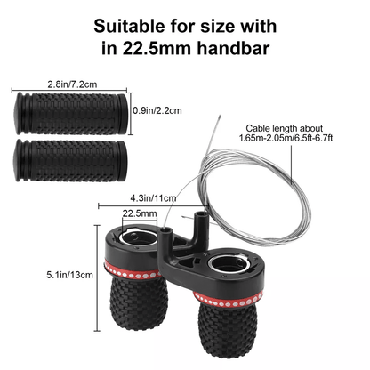 MTB Bike 21 Speed Shifter Set With Brake Shift Levers Mountain Road Bicycle Gear Grip Set For Foldi 2
