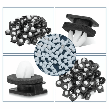 Front Windshield Molding APillar Trim Clips OEM Style Fasteners Set 2