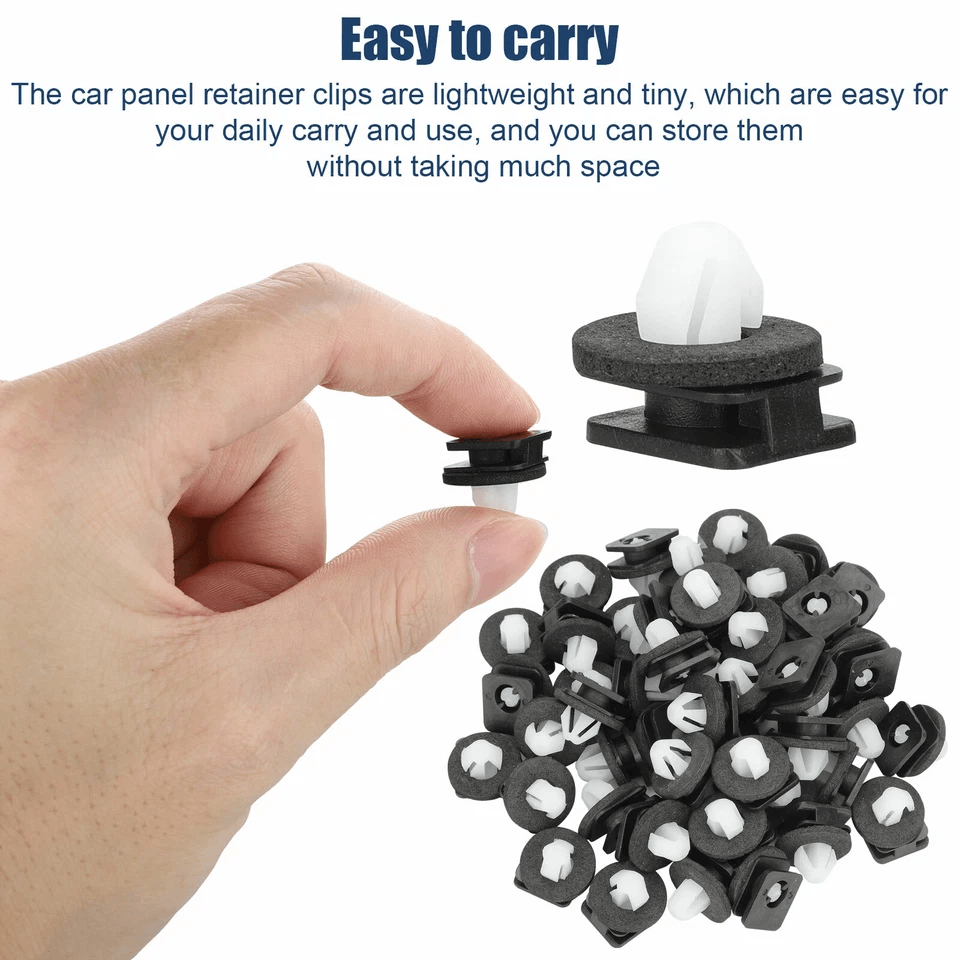 Front Windshield Molding APillar Trim Clips OEM Style Fasteners Set 3