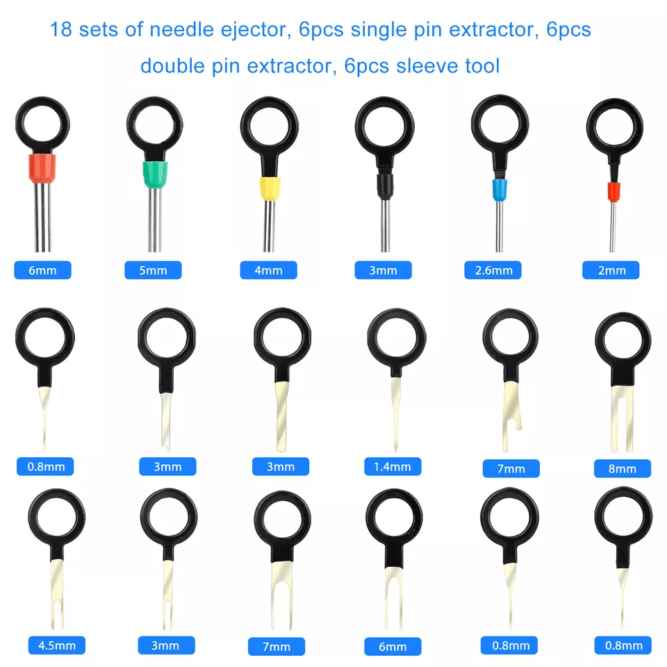 Automotive Terminal Removal Tool Kit Wire Connector Extractor  Pin Puller Set For Car Electrical Ma 3