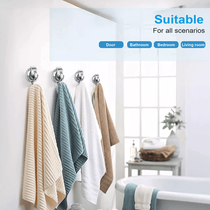 Heavy Duty Strong Suction Cup Hooks For Kitchen  Bathroom Waterproof Wall Hanger For Easy Installat 1