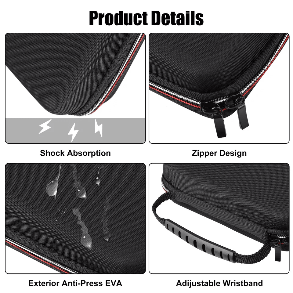 Portable Carry Travel Case Game Card Holder Storage Bag For Nintendo XL Console And Accessories Sho 2