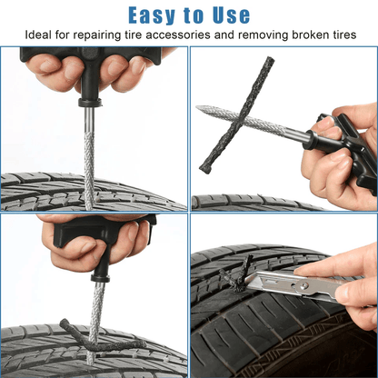 Tire Repair Carbide Burr Drill Bit Cutter Tyre Patch Plug Tool Kit For Efficient Tire Puncture Fix  2