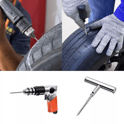 Tire Repair Carbide Burr Drill Bit Cutter Tyre Patch Plug Tool Kit For Efficient Tire Puncture Fix  3