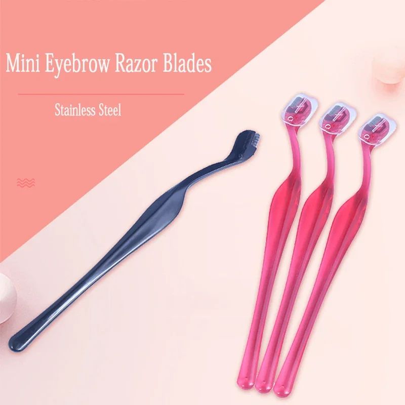 Precision Eyebrow Shaping Blades Brow Shaver Knife For Women Facial Razor  Beauty Tool 2