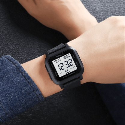 Fashion Mens Sports Watch LED Large Digital Waterproof Wristwatch For Outdoor  Casual Use 1