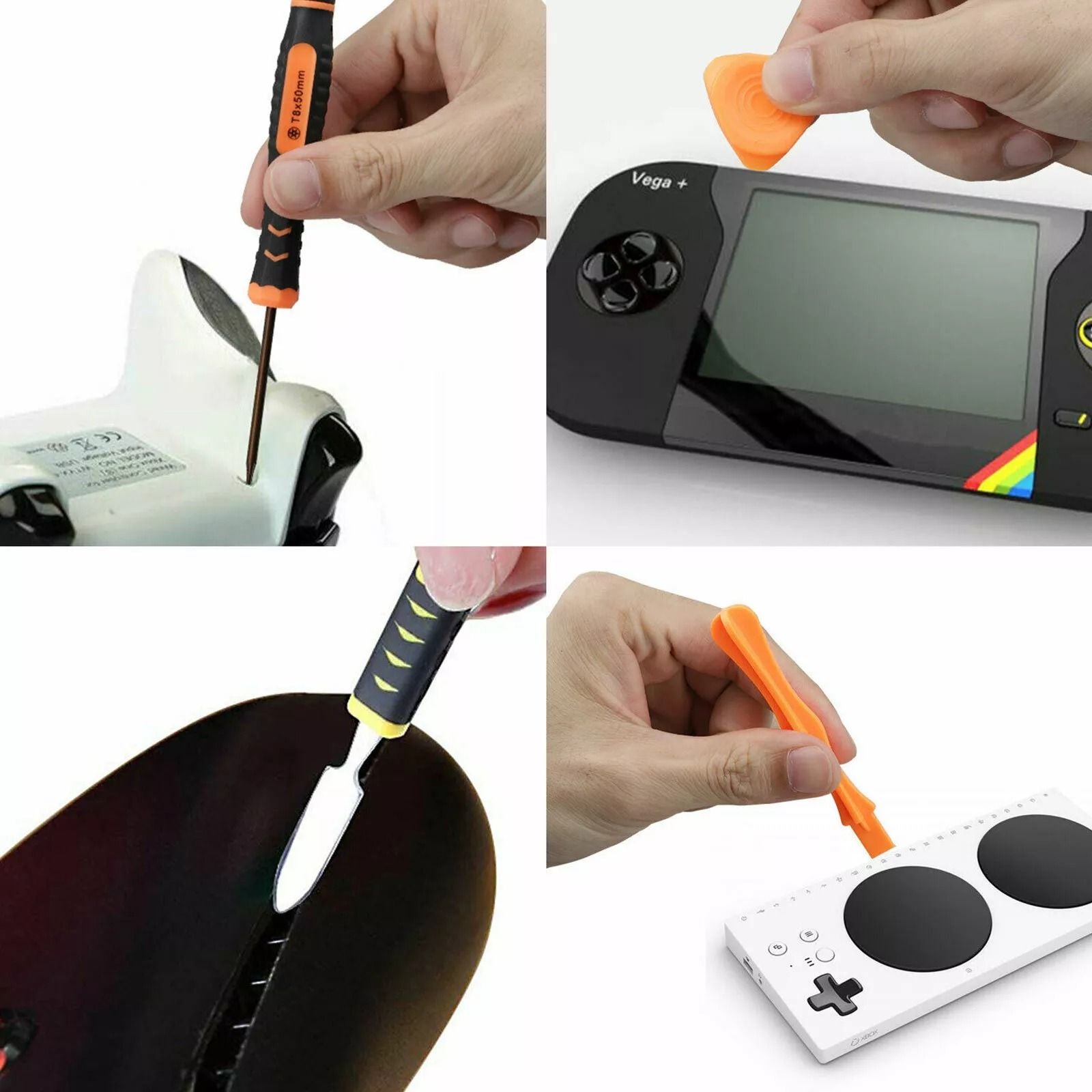 11 in 1 Repair Tools Kit for Xbox  PlayStation Controllers Premium Screwdriver Set for Xbox One 36