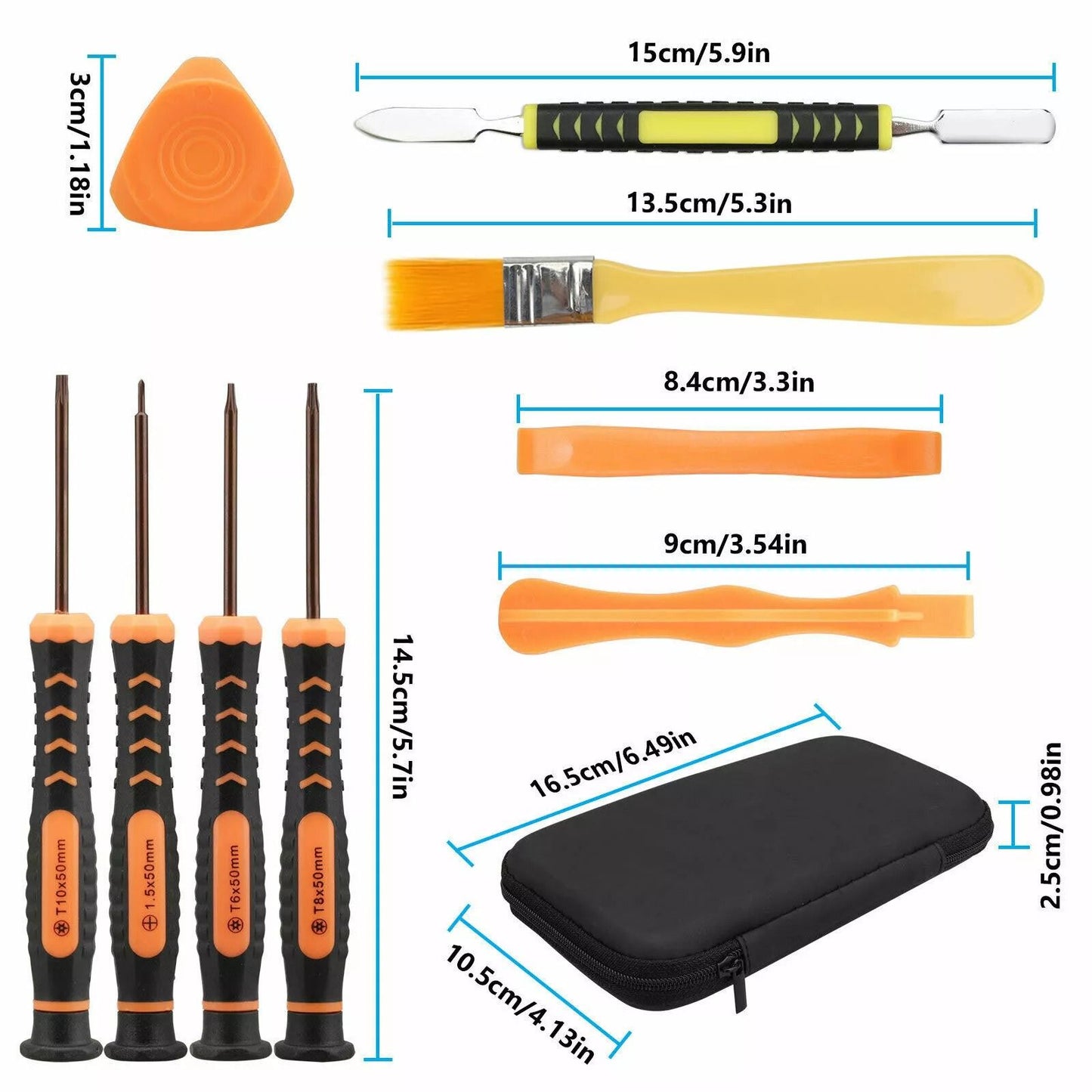 11 in 1 Repair Tools Kit for Xbox  PlayStation Controllers Premium Screwdriver Set for Xbox One 36