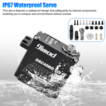 Metal Gear Digital Servo Waterproof High Torque  Speed Coreless Motor For RC Car Truck Crawler 2