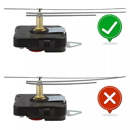 6Set Quartz Wall Clock Movement Mechanism DIY Kit With Replacement Hands  Repair Tool Kit 2