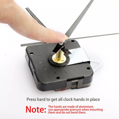 6Set Quartz Wall Clock Movement Mechanism DIY Kit With Replacement Hands  Repair Tool Kit 5