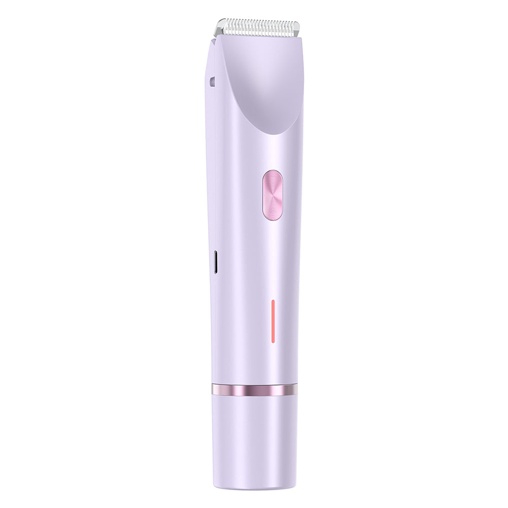 DualHead Womens Electric Shaver  Pubic Hair Trimmer  Bikini Shaver With Detachable Heads For Sensit 7