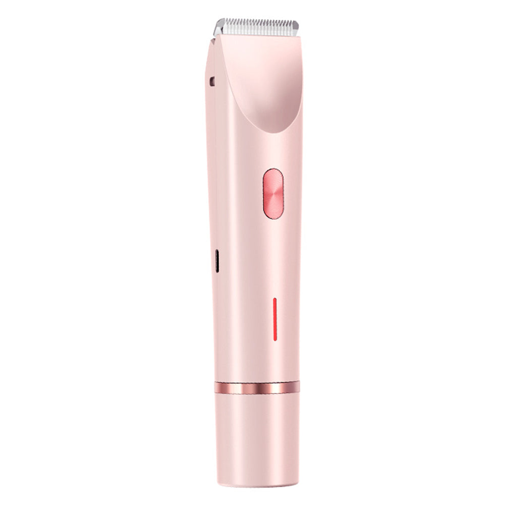DualHead Womens Electric Shaver  Pubic Hair Trimmer  Bikini Shaver With Detachable Heads For Sensit 8