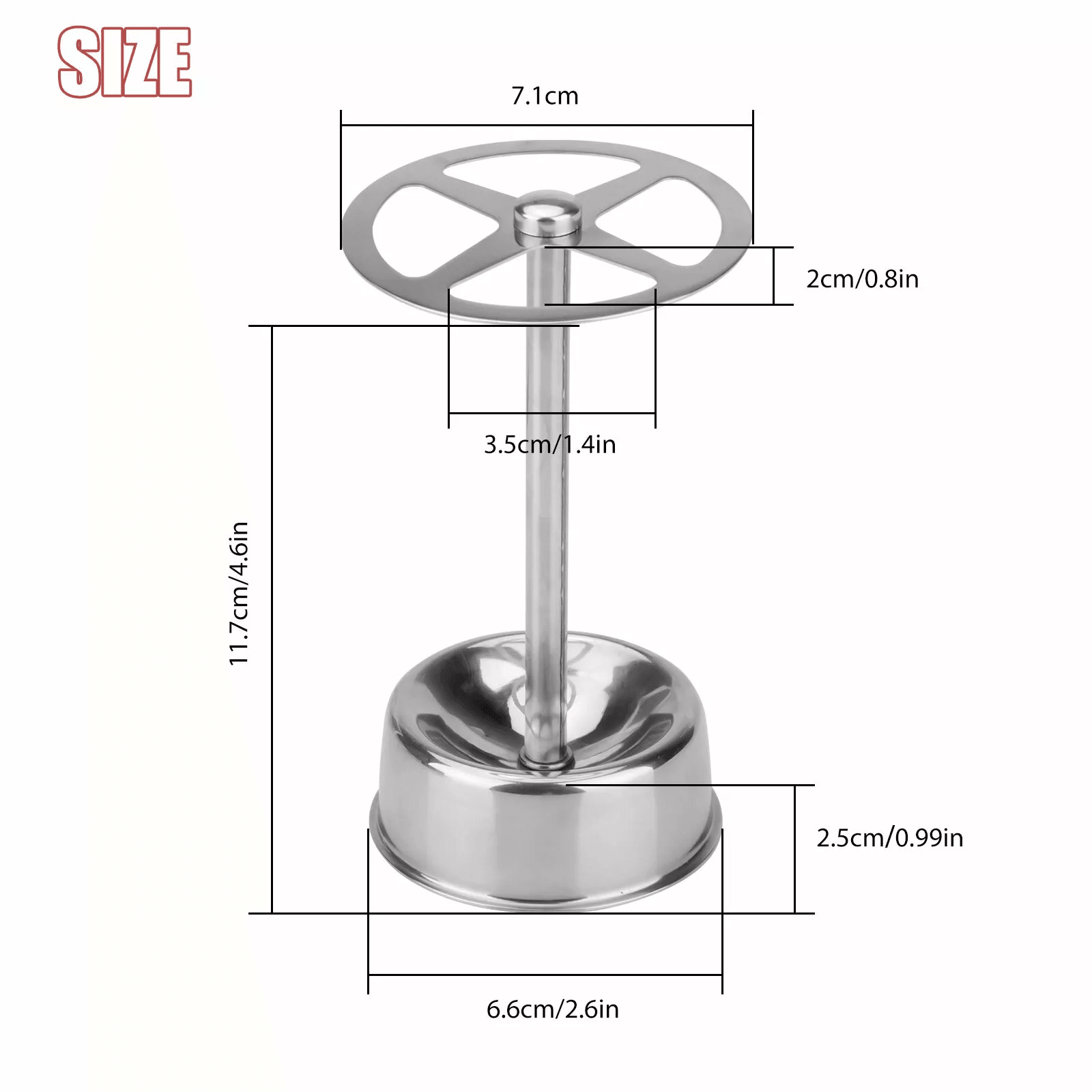 Stainless Steel Toothbrush Holder Stand Rack For Bathroom  Kitchen 3