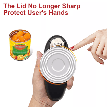 Electric Commercial Can Opener Automatic HandsFree Smooth Edge Stainless Steel Kitchen Tool 3