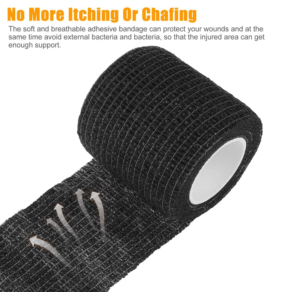 Cohesive Elastic Wrap Grip Tape Tattoo Self Adhesive Bandage For Wound Care Sports Ankle Support An 2