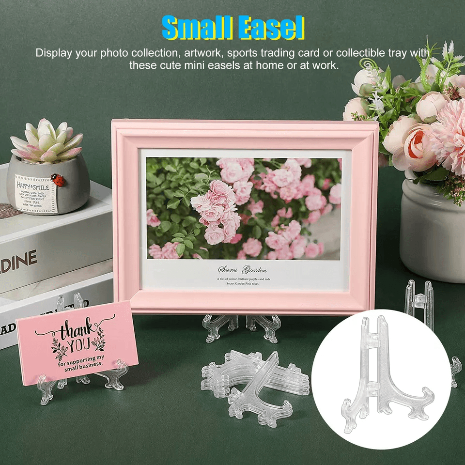 Foldable Easel Display Stand For Plates Picture Frames Cards  Photos 4