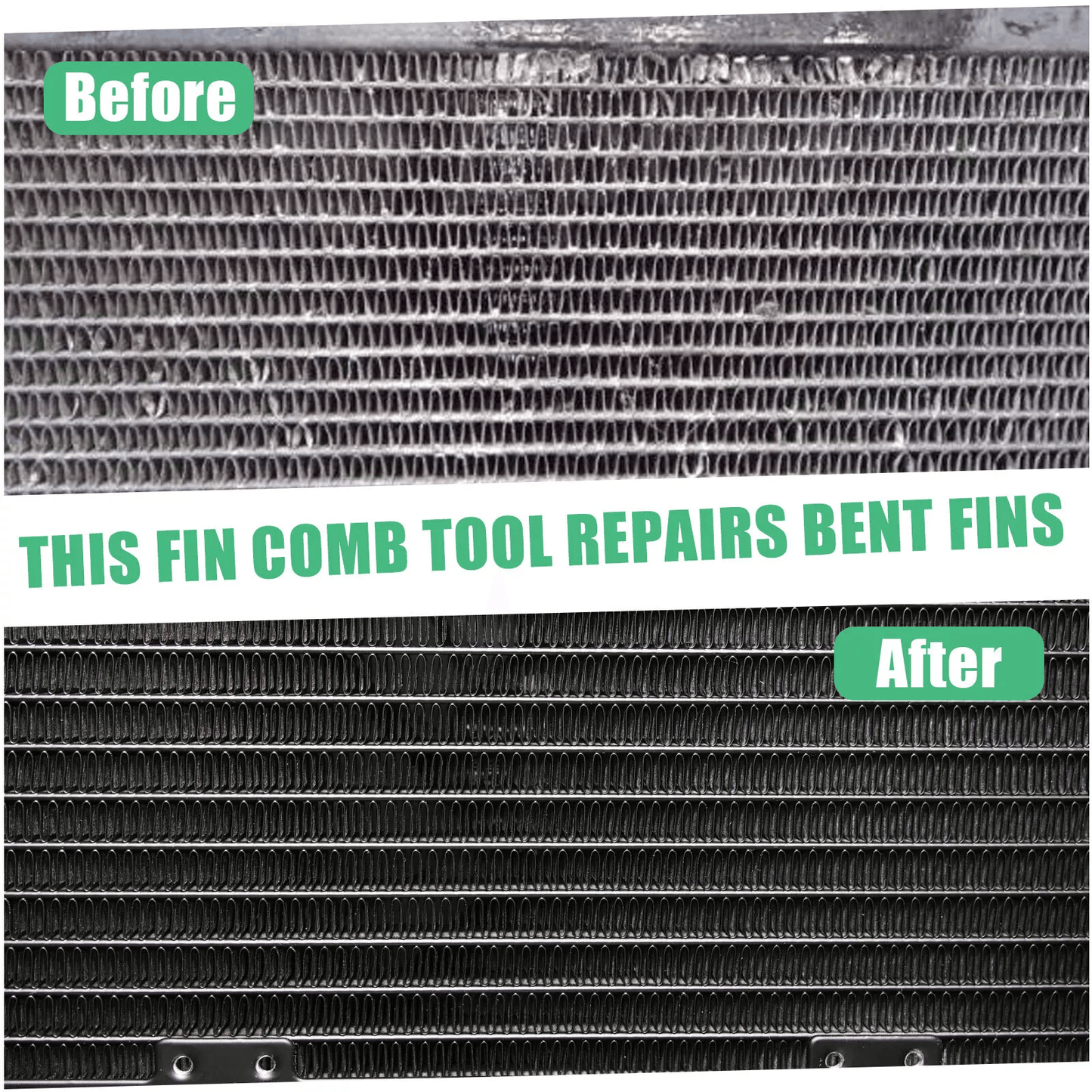 Air Conditioner Fin Cleaner Set Condenser Fin Comb  Straightener Cleaning Brush Tool Kit For AC Mai 7