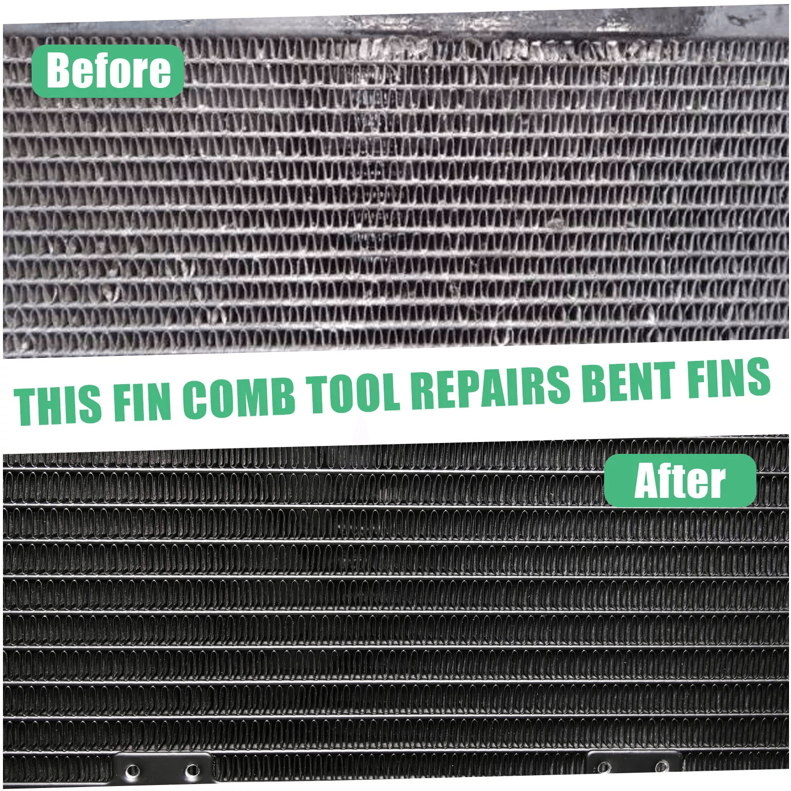 Air Conditioner Fin Cleaner Set Condenser Fin Comb  Straightener Cleaning Brush Tool Kit For AC Mai 7