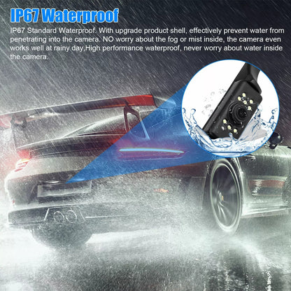 Car Backup Camera System HD Reverse Parking Camera With Night Vision IP67 Waterproof  Easy Installa 3