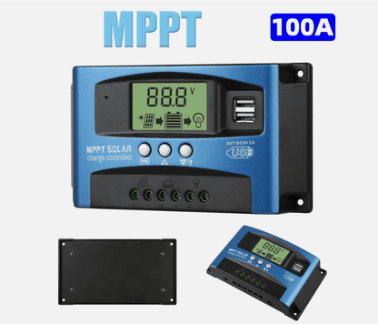 MPPT Solar Charge Controller Auto Focus Tracking Regulator With LCD Display For Solar Panel System  6