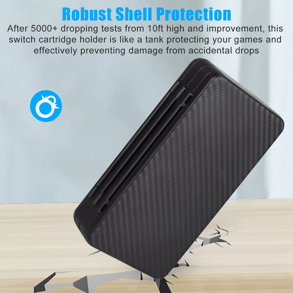 Nintendo Switch Game Card Case Compact Storage Holder Box For Travel 3